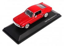 ROAD 43206 1:43 MUSTANG GT 1968 RED OR WHITE
