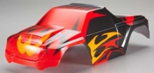HPI 101659 TRIMMED PAINTED BULLET FLUX MT BODY W HEX DECAL