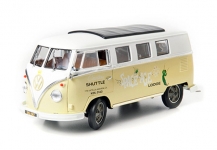 GREENLIGHT 12851 1:18 VW MICROBUS 1962 SPACE AGE LODGE