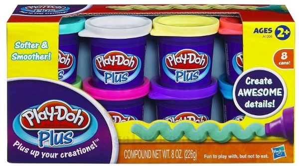 plastilina play doh plus