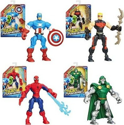 juguetes de super hero mashers
