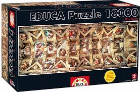 Mirax Hobbies EDUCA 16065 PUZZLE 18000 PIEZAS SIXTINA