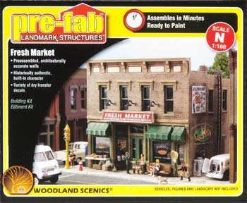 785-5200  -  Fresh Market Kit - N Scale main image 1