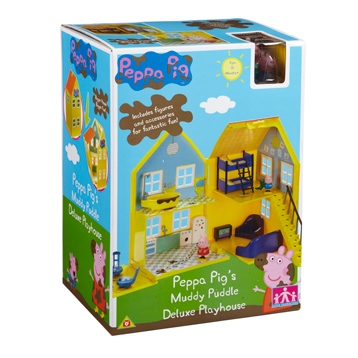 casa peppa pig carton