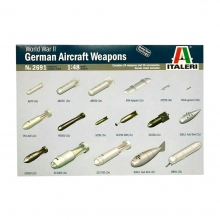 ITALERI 2691 WWII GERMAN AIRCRAFT WEAPONS 1:48