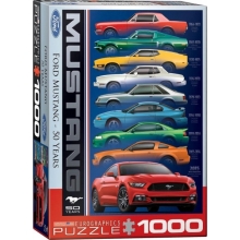 EUROGRAPHICS 6000-0699 FORD MUSTANG 50 YEARS PUZZLE 1000 PIEZAS