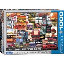 EUROGRAPHICS 6000-0748 FORD MUSTANG ADVERTISING PUZZLE 1000 PIEZAS