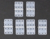 DUBRO 116 NYLON HINGE 6 UNIDADES