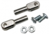 DUBRO 303 4 40 STEEL SOLDER ROD ENDS