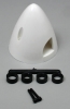 DUBRO 266 SPINNER 1 3-4 WHITE GP