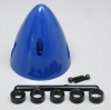 DUBRO 270 SPINNER 1 3-4 BLUE GP