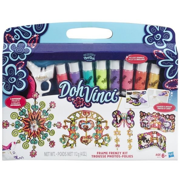 Hasbro Play-Doh Doh Vinci C1615 - Statuetta Creativa E Set Di Gioco Per Bambini, Crea Personaggi Con Il Pongo