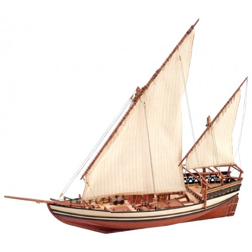 Maqueta de madera para construir modelo de barco