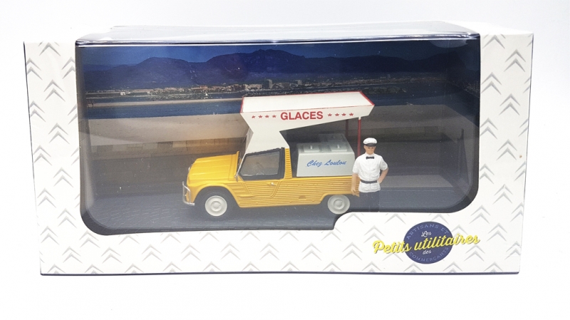 Miniatura Citroen Méhari Marchand De Glaces 1:43 Atlas | Parcelamento - Foto 5