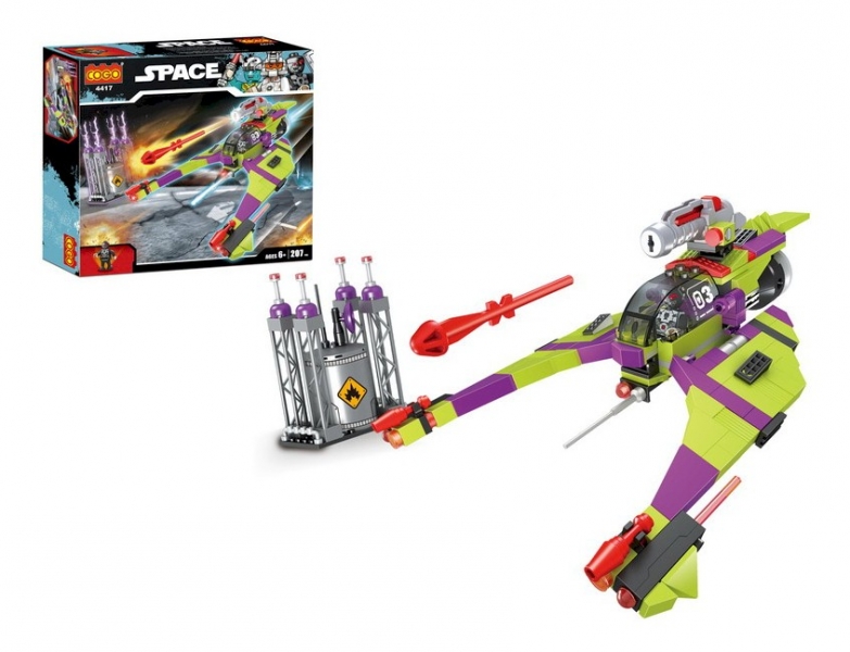 Mirax Hobbies - GIGATOYS 4417 COGO 207PCS SPACE SERIES COMBAT