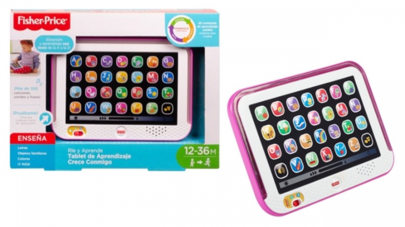Mirax Hobbies - MATTEL CHD90 FISHER PRICE TABLET DE APRENDIZAJE ROSADO