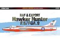 ACADEMY 12312 1:48 HAWKER HUNTER F6 FGA9 RAF & EXPORT JET FIGHTER