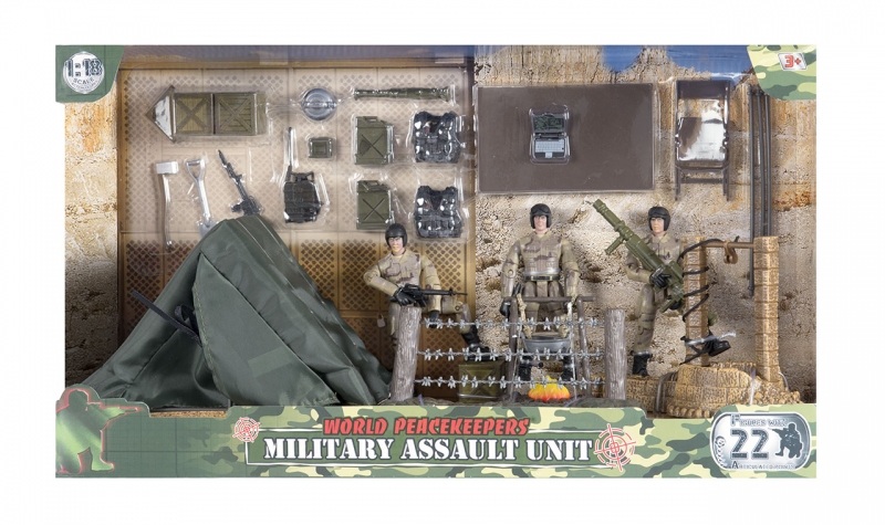Mirax Hobbies - MCTOYS 77083 WORLD PEACEKEEPERS MILITARY CAMPSITE