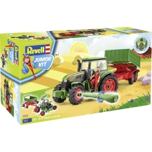 REVELL 00817 TRACTOR & TRAILER WITH FIGURE 1:20