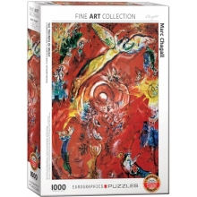 EUROGRAPHICS 6000-5418 TRIUMPH OF MUSIC BY CHAGALL PUZZLE 1000 PIEZAS