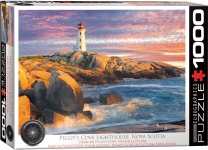 EUROGRAPHICS 6000-5437 PEGGY S COVE LIGHTHOUSE HDR PUZZLE 1000 PIEZAS