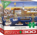 EUROGRAPHICS 8300-5402 SEASIDE HOLIDAY BY CAROL DYER PUZZLE 300 PIEZAS