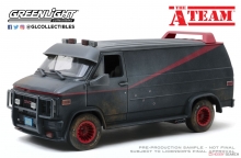 GREENLIGHT 84112 1983 GMC VANDURA WEATHERED VERSION WITH BULLET HOLES * THE A TEAM 1983-87 TV SERIES * 1:24