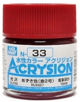 MRHOBBY 11236 N33 ACRYSION COLOR RUSSET