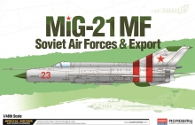 ACADEMY 12311 1:48 MIG 21 MF SOVIET AIR FORCE & EXPORT LE