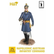 HAT 8328 1:72 NAPOLEONIC AUSTRIAN INFANTRY COMMAND ( 36 )
