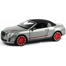 MOTORCITY 724247 1:24 2011 BENTLEY CONTINENTAL SUPERSPORTS ISR GREY