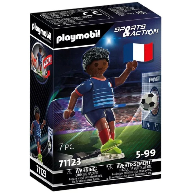 Mirax Hobbies PLAYMOBIL PM71123 FUTBOLISTA FRANKREICH