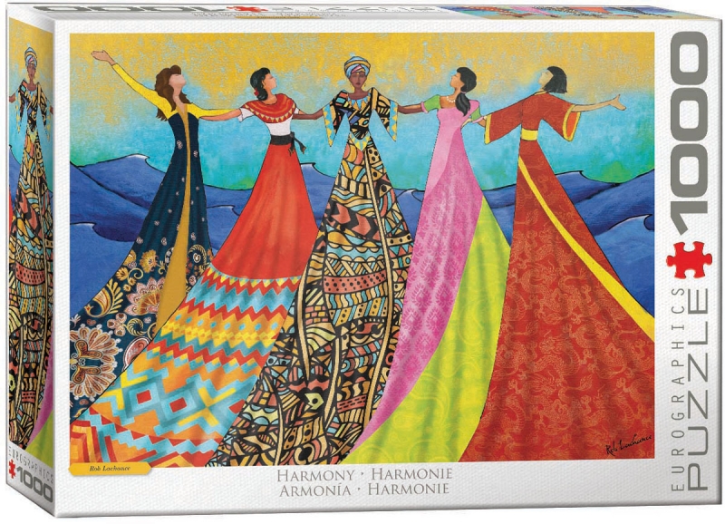 Eurographics Puzzle 6000-5704 – Multicolore – Smart Cut – Forme Uniche – Cartone Speciale