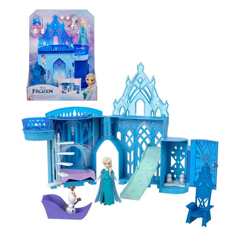 Mirax Hobbies - MATTEL HLX00 DISNEY FROZEN CASTILLO APILABLE DE