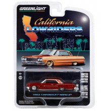 GREENLIGHT 63030-B 1:64 1964 CHEVROLET IMPALA WITH CONTINENTAL KIT COPPER BROW