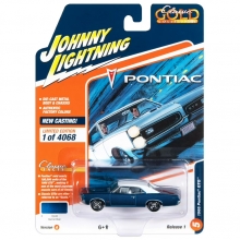 JOHNNY JLSP325A 1:64 1966 PONTIAC GTO BLUE
