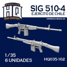 HQ 1:35 FUSILES SIG 510 4 ECH