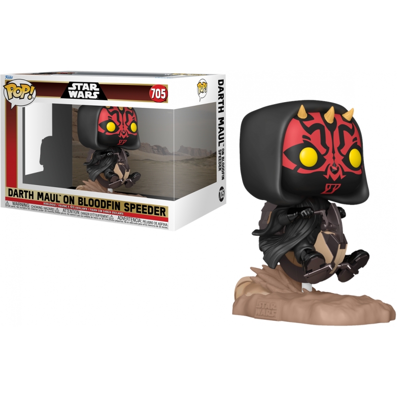 Funko POP Deluxe: Star Wars: Sith - Darth Maul (Glow in the Dark) - Smartoys Exclusief