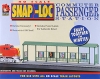 LIFE LIKE 1381 FLAT PASSENGER STATION HO