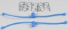 DUBRO 2249 BODY KLIP RETAINERS BLUE