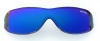 ZURICH Z-TR1W Z-2 TEAL SOLID MIRROR ON ROSE LENS