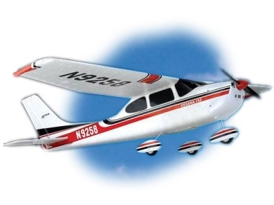 Wing Dragon Rc Rc Plane Art Tech Cessna 182 500 RC Electric Plane