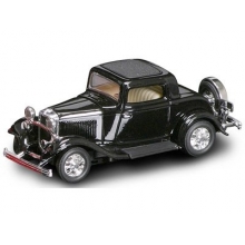 ROAD 94231 1:43 FORD 3 WINDOW COUPE 1932 BLACK, RED OR BURGUNDY