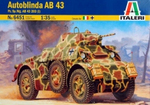 ITALERI 6451 1:35 AUTOBINDA AB43 203(I) ARMORED VEHICLE