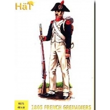 HAT 8171 1:72 1805 FRENCH GRENADIERS & VOLTIGEURS ( 48 )