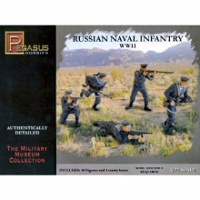 PEGASUS 7270 1:72 RUSSIAN NAVAL INFANTRY WWII ( 40 )