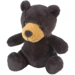 WILD 80942 ITSY BITSY BLK BEAR 3PULG