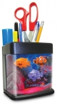 FASCINATION DESKQ1 DESKQUARIUM DESKTOP ORGANIZER W FISH