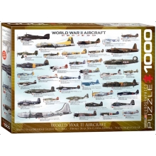 EUROGRAPHICS 6000-0075 WWII AIRCRAFT PUZZLE 1000 PIEZAS