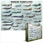 EUROGRAPHICS 6000-0076 MODERN WARPLANES PUZZLE 1000 PIEZAS